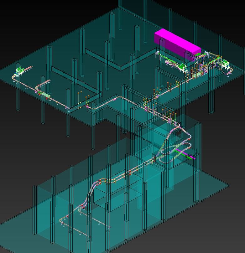 Multi-Level Conveying System