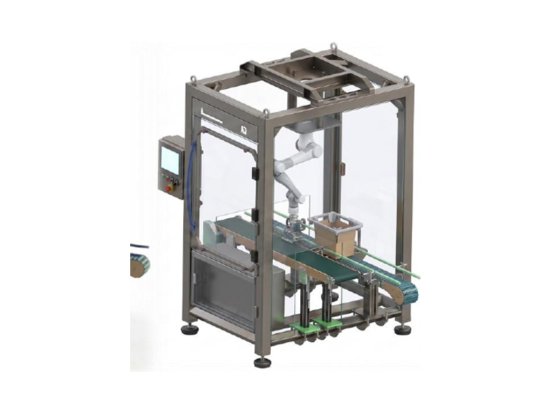 Case Packer with Collaborative Robot 6-Axis